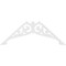 Ekena Millwork Pitch Carrillo Architectural Grade PVC Gable Pediment, 60"W x 27 1/2"H x 1"P (11/12) GPP060X028X100CRL - alternate 4